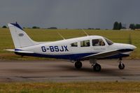 G-BSJX @ EGSH - Leaving Norwich, regular visitor. - by keithnewsome