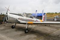 F-AZUU @ LFBD - De Havilland DHC-1 Chipmunk 22, Static display, Bordeaux-Mérignac Air Base 106 (LFBD-BOD) Open day 2017 - by Yves-Q