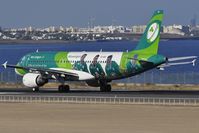 EI-DEO @ GCRR - Aer Lingus (Irish Rugby Team Livery) departure to Dublin - by JC Ravon - FRENCHSKY