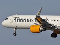 G-TCDE @ GCRR - MT1304 Thomas Cook Airlines landing from  Glasgow (GLA) - by JC Ravon - FRENCHSKY