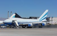 VP-BLK @ KLAS - Boeing 747SP - by Mark Pasqualino