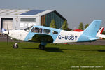 G-USSY @ EGBT - at The Beagle Pup 50th anniversary celebration fly in - by Chris Hall