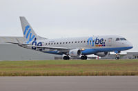 G-FBJF @ EGHQ - Embraer 175, Flybe, previously PT-TBM, seen departing runway 12. - by Derek Flewin