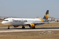 G-TCDW @ LMML - A321 G-TCDW Thomas Cook Airlines - by Raymond Zammit