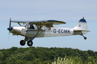 G-ECMK @ X3CX - Landing at Northrepps. - by Graham Reeve