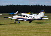 N200GK @ EGLM - Piper PA-28R-200 Cherokee Arrow II at White Waltham. - by moxy