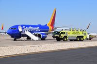 N421LV @ KBOI - Parked on remote spot and used by Airport ARFF units for training. - by Gerald Howard