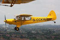 G-CCKW @ EBMO - In formation with G-NETY and OO-ESV at Moorsele Fly In. - by Stefan De Sutter