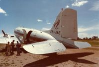 5Y-AAE - After flight from Wilson Airport to Masai Mara in about 1983 - by Michael John Law