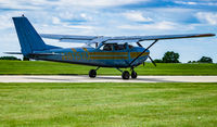 N8151U @ C77 - Beginning to taxi at the EAA Pancake Breakfast Fly In. - by ntlwhlr