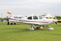 F-HKCO @ LFFQ - Cirrus SR22, Displayed at La Ferté-Alais airfield (LFFQ) Air show 2016 - by Yves-Q