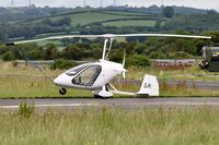 G-PLOP @ EGFP - Resident Magni Orion gyrocopter. - by Roger Winser