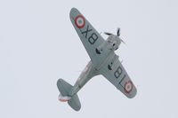 G-CCVH @ LFFQ - Curtiss H-75A-1, On display, La Ferté-Alais airfield (LFFQ) Airshow 2016 - by Yves-Q