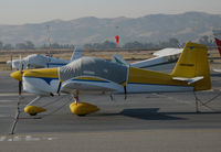 N62MG @ KLVK - Locally-based 2001 Vans RV-6A with cockpit cover @ Livermore, CA - by Steve Nation