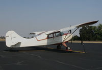 N4369E @ KRIU - Locally-based 1948 Aeronca 11CC Super Chief @ Rancho Murieta, CA - by Steve Nation