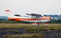 G-BSOG @ EGFH - Visiting Skyhawk operated by Gloster Aero Club. - by Roger Winser