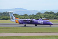 G-JECM @ EGCC - Just landed at Manchester. - by Graham Reeve