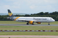 G-TCDZ @ EGCC - Just landed at Manchester. - by Graham Reeve
