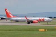 G-JZHY @ EGCC - About to depart from Manchester. - by Graham Reeve