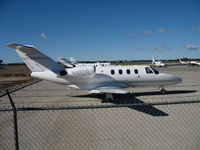 N417Q @ KSMF - 2000 Cessna 525 in for maintenance at Cessna Citation facility@ Sacramento Intl Airport, CA - by Steve Nation