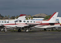 N69531 @ KCCR - Locally-based 1974 Cessna 340 on Sterling Aviation ramp @ Buchanan Field, Concord, CA - by Steve Nation