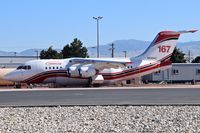N635AC @ KBOI - Tanker 167 parked for a refuel of fire retardant. - by Gerald Howard