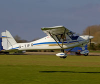 G-TIFG @ EGBR - Departing to Barton Manchester - by glider