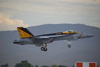 168471 @ KBOI - On final for RWY 10R.  VFA-151 Vigilantes, NAS Lemoore, CA. - by Gerald Howard