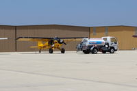 N89HU @ CMA - 2009 AVIAT A-1C-200 HUSKY, Lycoming IO-360-A1D6 200 Hp, tundra tires, refueled - by Doug Robertson