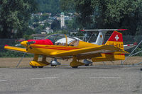 HB-KAC @ LSZG - at Grenchen airport - by sparrow9