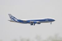 VQ-BLR @ LFPG - Boeing 747-8HVF, On final rwy 26L, Paris-Roissy Charles De Gaulle airport (LFPG-CDG) - by Yves-Q