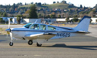N4162S @ KCCR - Privately-owned Beech 1975 Beech F33A Bonanza arriving from Louisiana for the holidays @ Buchanan Field, Concord, CA - by Steve Nation