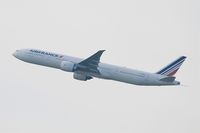 F-GSQG @ LFPG - Boeing 777-328-ER, Take off rwy 08L, Roissy Charles De Gaulle airport (LFPG-CDG) - by Yves-Q