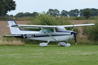 G-BNST @ EGSH - Parked at Northrepps. - by Graham Reeve