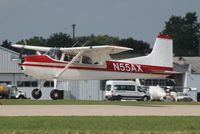 N55AX @ KOSH - Cessna 185C - by Mark Pasqualino