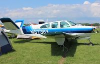 N9736Y @ KOSH - Beech P35 - by Mark Pasqualino