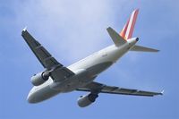 D-AKNJ @ LFPG - Airbus A319-112, Take off rwy 27L, Roissy Charles De Gaulle airport (LFPG-CDG) - by Yves-Q