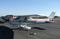 N8590U @ EDU - Locally-based 1976 Cessna 150M @ University Airport, Davis, CA - by Steve Nation