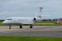 D-BONN @ EGSH - Just landed at Norwich. - by Graham Reeve