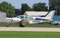 N4165S @ KOSH - Beech E55