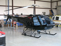 N5695A @ KVCB - Locally-based 1980 Enstrom 280C in open hangar @ Nut Tree Airport, Vacaville, CA - by Steve Nation