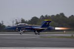 163468 @ KJAX - FA-18D Hornet 163468 CN 0691 from Blue Angels Demo Team NAS Pensacola, FL - by Dariusz Jezewski  FotoDJ.com