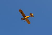 N71044 @ SZP - 1946 Piper J3C-65 CUB, Continental A&C-65 65 Hp, another takeoff climb Rwy 22 - by Doug Robertson