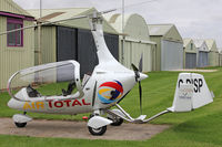 G-DISP @ X5FB - RotorSport UK Calidus at Fishburn Airfield UK, prior to performing at this year's Sunderland Airshow. July 23rd 2017. - by Malcolm Clarke