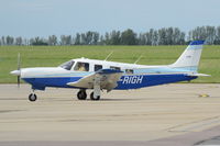 G-RIGH @ EGSH - Just landed at Norwich. - by Graham Reeve