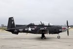 165966 @ KJAX - T-6A Texan II 165966 F-100 CoNA from TAW-6 NAS Pensacola, FL