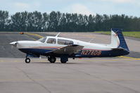 N278DB @ EGSH - Just landed at Norwich. - by Graham Reeve