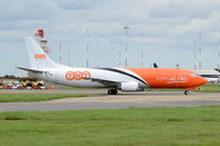 OO-TNQ @ EGSH - Just landed at Norwich. - by Graham Reeve