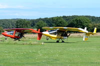 G-LYNK @ X3CX - Parked at Northrepps with G-BTZZ behind. - by Graham Reeve