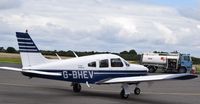 G-BHEV @ EGNE - At Gamston - by Guitarist